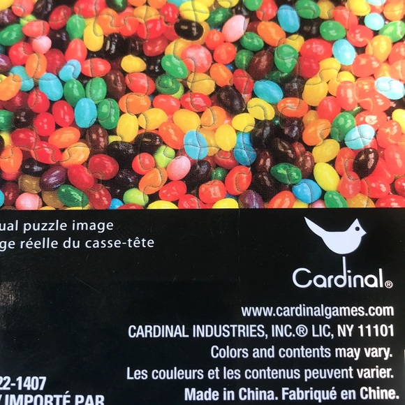 JELLY BEAN PUZZLE Cardinal puzzle - Picture 3 of 4